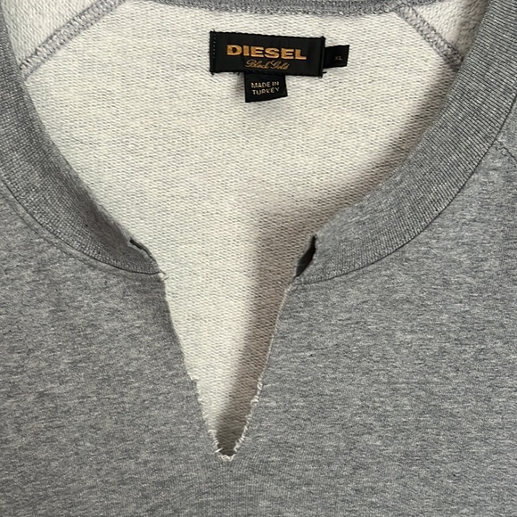 DIESEL BLACK GOLD SHORT SLEEVE SWEATSHIRT - Picture 2 of 4